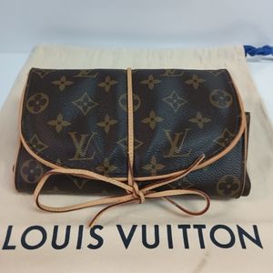 LOUIS VUITTON Jewelry Travel Roll Pouch case Trousse Bijoux